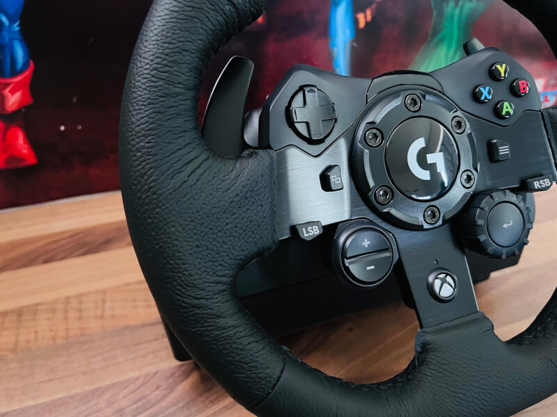 Trueforce feedback driving wheel simulation G923 G gamer Logitech Shifter racing.JPEG